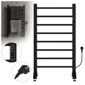 Calorifer electric TAAL-BL 200W pentru baie 91x50, negru - Img 19