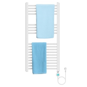 Calorifer electric vertical KATLA-WH 250W pentru baie 100x50, alb - Img 15