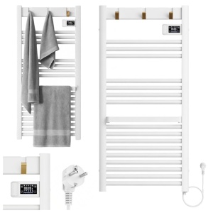 Calorifer port prosop electric din aluminiu pentru baie Eco Ladder 500W - Img 20