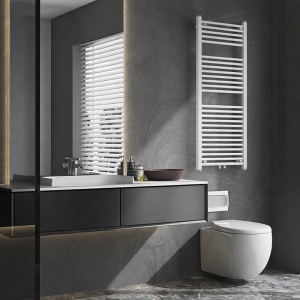 Calorifer portprosop pentru baie Gama-WH-2 alb lucios – 120 x 50 cm - Img 11