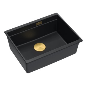 Chiuveta pentru bucatarie din granit Logan 100 Black