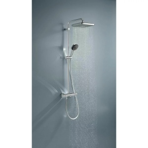 Coloana de dus cu baterie termostatata Grohe Vitalio Start Cube 250 crom lucios - Img 3