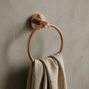 Cuier de baie, inel prosoape Rea Ring 6610 Modern Copper - Img 4