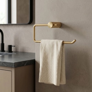 Cuier de baie Rea OTTO Brush Gold A62310BG - Img 3