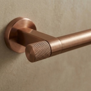 Cuier de baie, suport prosop Rea 39106 ORI Brush Copper - Img 4