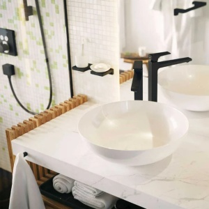 Cuier Hansgrohe AddStoris negru mat - Img 2
