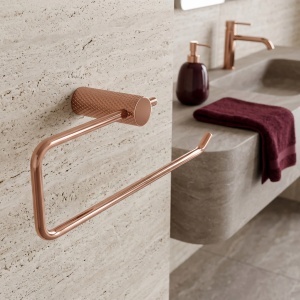 Cuier prosop pentru baie Rea Otto Copper - Img 3