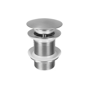 Dop chiuveta PRO VELDMAN CHROME, click-clack, dimensiune standard