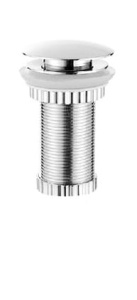 Dop chiuveta PRO VELDMAN CHROME, click-clack, dimensiune standard - Img 3