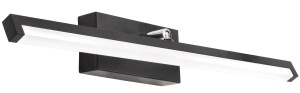 Lampa Led Perete Cu Aspect Modern, REA BLACK 12W 50 Cm APP373-1W, Finisaj Negru - Img 1