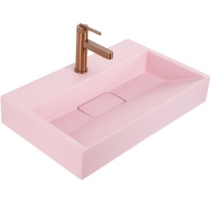 Lavoar pe blat Goya Pink roz 60 cm - Img 10