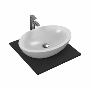 Lavoar pe blat Ideal Standard Strada oval 60x42 cm - Img 3