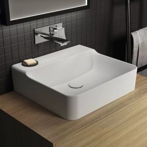 Lavoar suspendat Ideal Standard Atelier Conca 50 cm alb lucios - Img 1