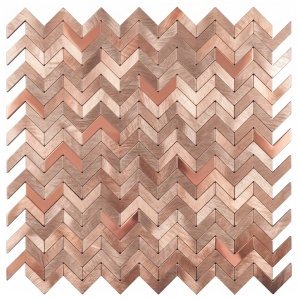 Mozaic pentru perete REA Brush Copper P14453