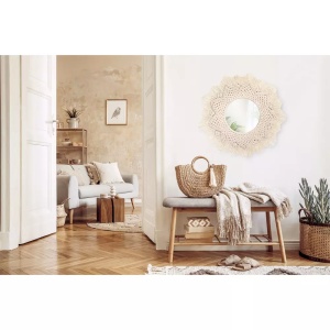 Oglinda perete Boho 60CM 322051 - Img 2