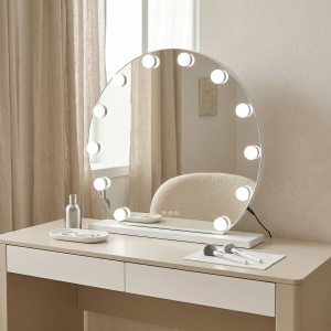 Oglindă rotunda LED Hollywood White 50 cm - Img 2