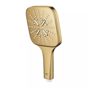 Para de dus Grohe Rainshower SmartActive 130 Cube 3 functii auriu periat Cool Sunrise - Img 2