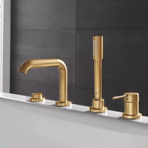 Para de dus Grohe Sena auriu periat Cool Sunrise 1 tip de jet - Img 2