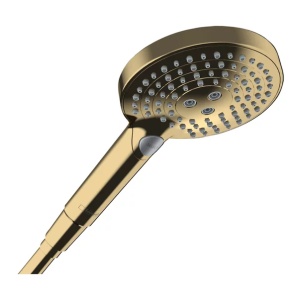 Para de dus Hansgrohe Raindance Select S 120 auriu lucios PowderRain 3 functii - Img 1