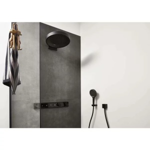 Para de dus Hansgrohe Rainfinity 130 auriu lucios 3 tipuri de jet - Img 3
