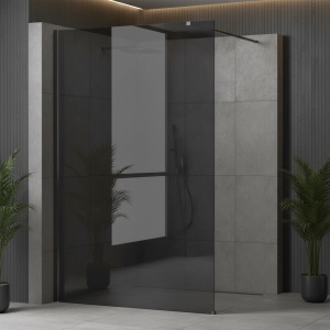 Paravan de dus Rea Flexi Grey / Titan 90 - Img 5