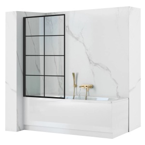 Paravan pentru cada Rea LagPERS-1 Fix, culoare neagra, 80cm - Img 1