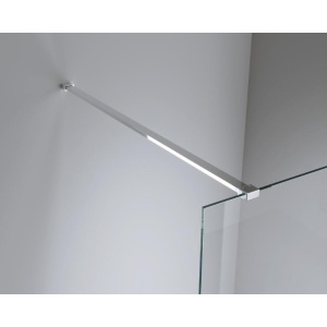 Perete de dus walk in Mediterraneo Trixie crom 90 x 200 cm sticla 8 mm - Img 3
