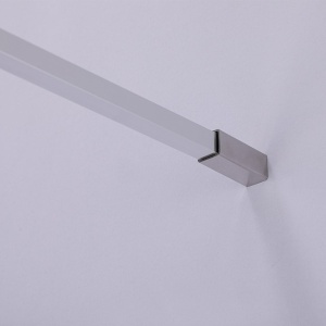 Perete de dus Walk-In WIF , Dimensiune 150cm, Sticla securizata 8mm, Culoare Crom - Img 14