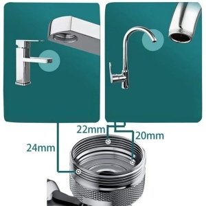 Prelungire pivotanta REA COLT CHROME - Img 3
