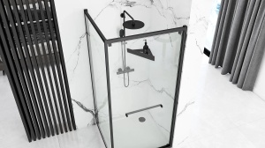 Raft pentru baie SF07, Culoare Negru Mat - Img 2
