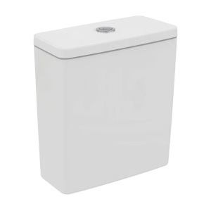 Rezervor pe vas WC Ideal Standard I.life A cu alimentare inferioara alb lucios - Img 1