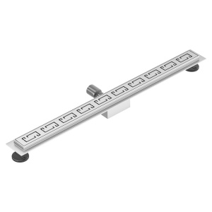 Rigola de dus liniara cu sifon fix si randament ridicat Omega DL01 90 cm inox - Img 4
