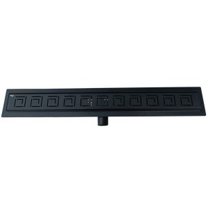Rigola de duș liniară cu sifon fix și randament ridicat Sigma DL01 70 cm – negru - Img 12
