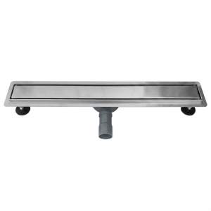 Rigola de dus liniara DL02 inox 50 cm cu gratar 2 in 1 si sifon rotativ 360 - Img 18