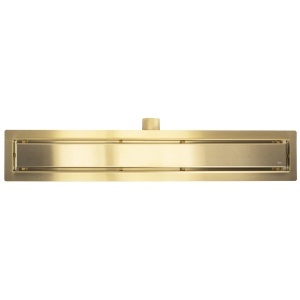 Rigola dus auriu periat 90 cm Rea Neox Brush Gold - Img 6