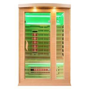 Sauna cu infrarosu MO-A2 PR, 120 x 105 x 190 cm pentru 2 persoane - Img 8