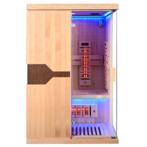 Sauna cu infrarosu MO-B2 PR, pentru 2 persoane 120 x 105 x 190 cm