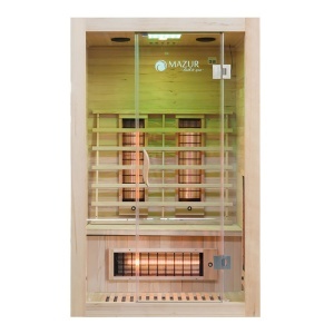 Sauna cu infrarosu pentru 2 persoane EA2R 120 x 105 x 190 cm