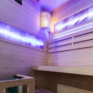 Sauna finlandeza cu temperatura inalta si argaz Harvia 3.5kW, 120 x 120 cm pentru doua persoane - Img 19