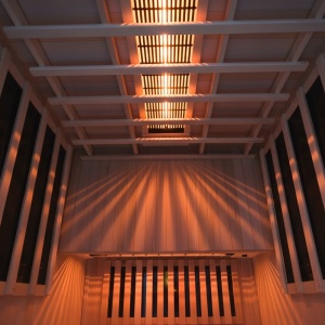 Sauna uscata cu infrarosu la temperatura joasa pentru 1-2 persoane Altai 90 x 90 cm - Img 20