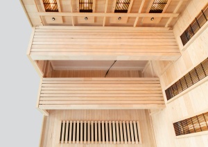 Sauna uscata cu infrarosu si terapie cromatica pentru 4 persoane EP4RS dreapta 180 x 160 cm - Img 12
