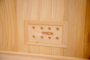Sauna uscata cu soba Harvia 3.5kW pentru 3 persoane EA3 150 x 120 x 190 cm - Img 17