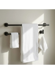 Set accesorii pentru baie Ari Black 4 piese - Img 4