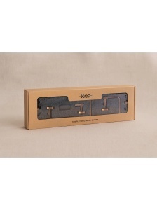 Set accesorii pentru baie GRID Brush Copper 4 piese - Img 8