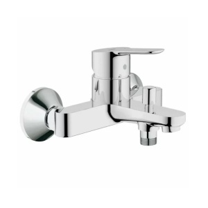Set baterii lavoar cada si set de dus cu bara Grohe BauEdge crom - Img 2
