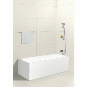Set de dus cu bara Hansgrohe Crometta Vario si savoniera crom - Img 3