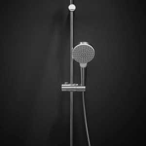 Set de dus Hansgrohe Crometta 100 cu bara 90 cm crom - alb - Img 2