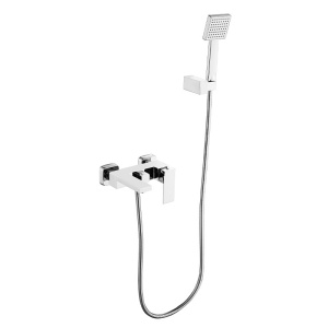 Set de dus pentru cada cu montaj pe perete F305A Crom