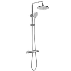 Set dus cu montaj aparent Rea Foss Clif Brush Nickel - Img 7