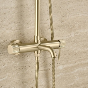 Set dus Rea Lungo Stripe Brush Gold - Img 5